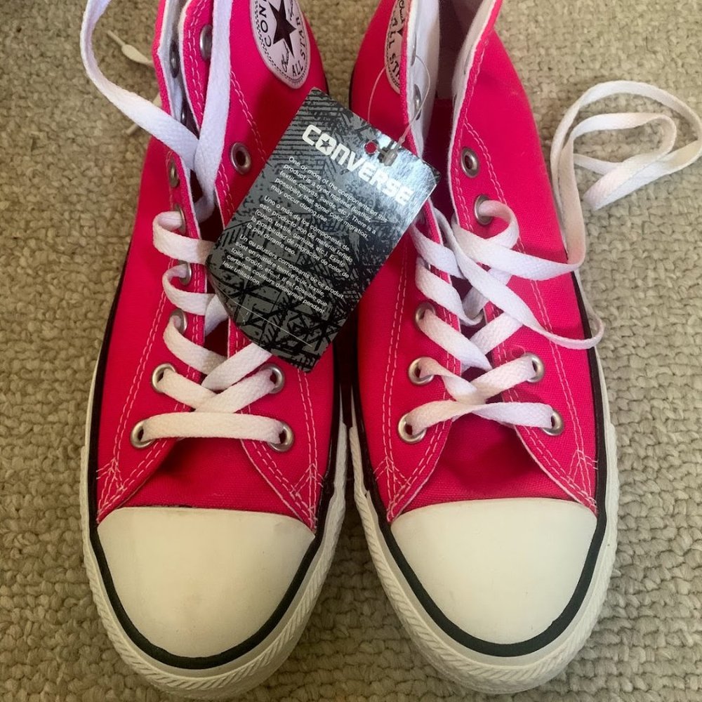 Converse Pink High Tops